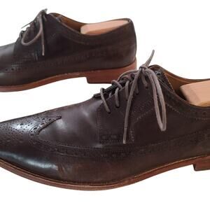 Cole Haan Lionel Longwing Leather Derby Brown Men Sz 11 M C13036